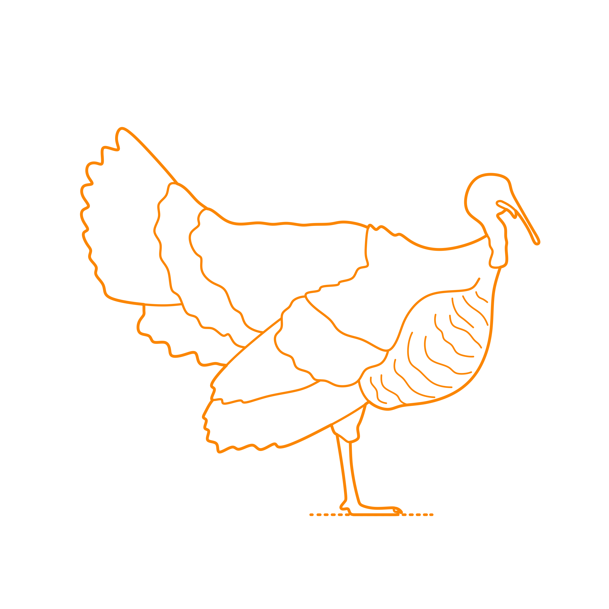 Animals Gamefowl Wild Turkey Vinyl Svg File Free Vectors